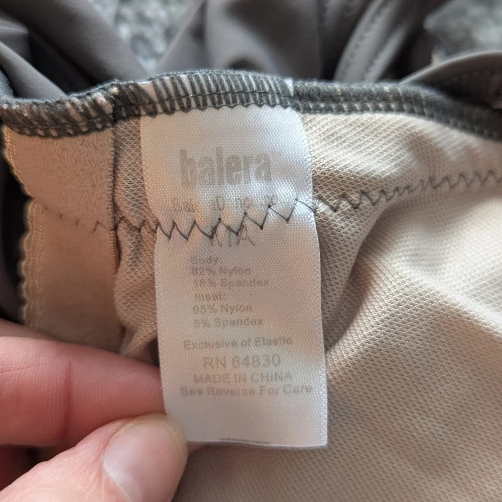 Balera Macramé-Back Leotard Sz.MA - Picture 8 of 9